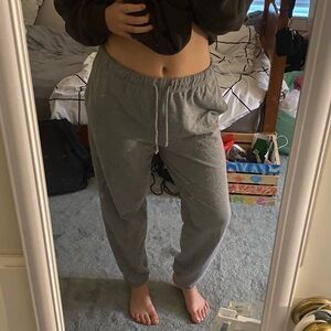 Gray Jogger Sweatpants